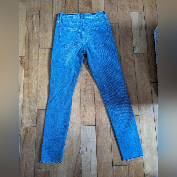 Blue Denim High Rise Skinny Jeans - Kensie Jeans - Picture 2 of 6